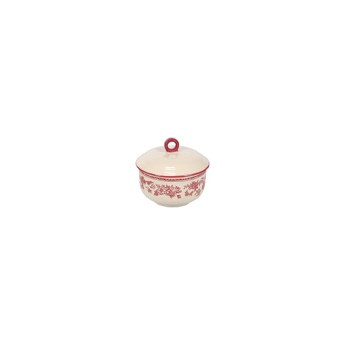 S|P Collection Suikerpot 20,5cl met deksel burgundy Cyril