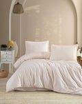 Lavella TAYLA DEKBEDOVERTREKSET | CREME 200X220 CM 4-DELIG