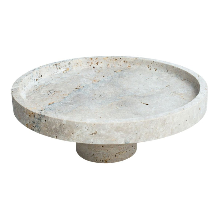 LimanOnline.com - Liman Home Decor TRAVERTINE TAARTPLATTEAU | 24,5 CM