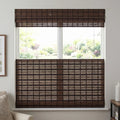 Warm and inviting, Woven Wood Cordless Top Down Bottom Up Shades bring natural beauty indoors, adjusting for versatile lighting and adjustable privacy with ease.