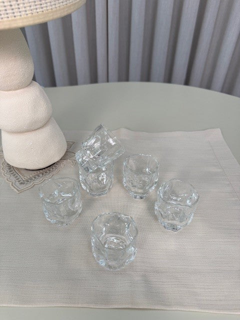 BVR Zirconia Clear ( sakura ) Borrelglazen | 6 Delig 60ml