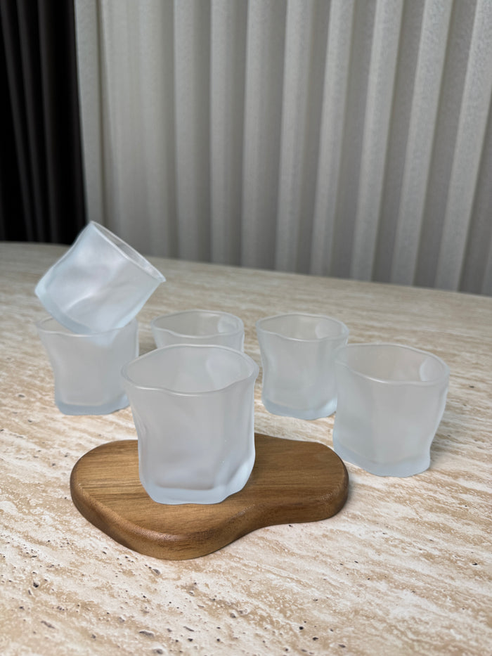 BVR Zirconia Freezy Drink glazen 200ML | 6 delig